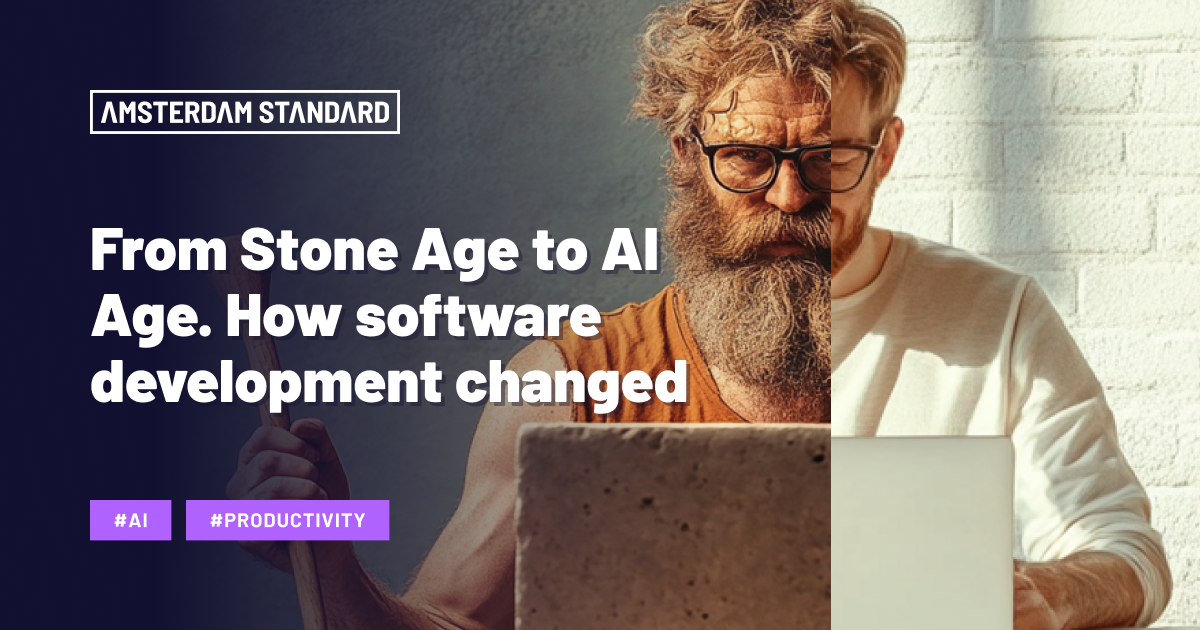 From stone age to AI age. How software development changed